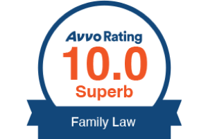 AVVO Rating Family Law - Badge