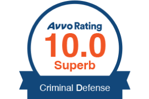 AVVO Rating - Criminal Defense - Badge